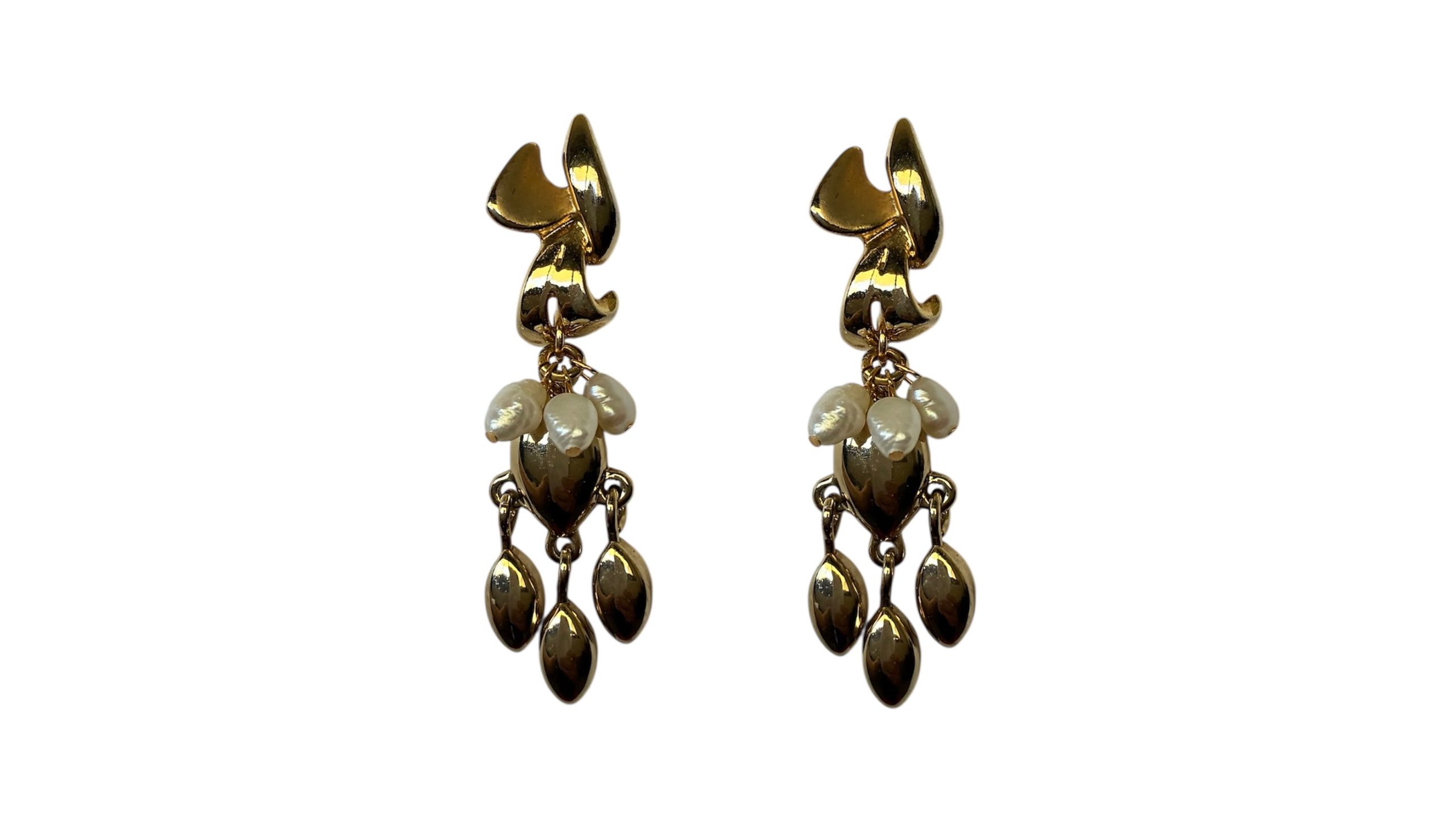 עגילי גלי שנהב