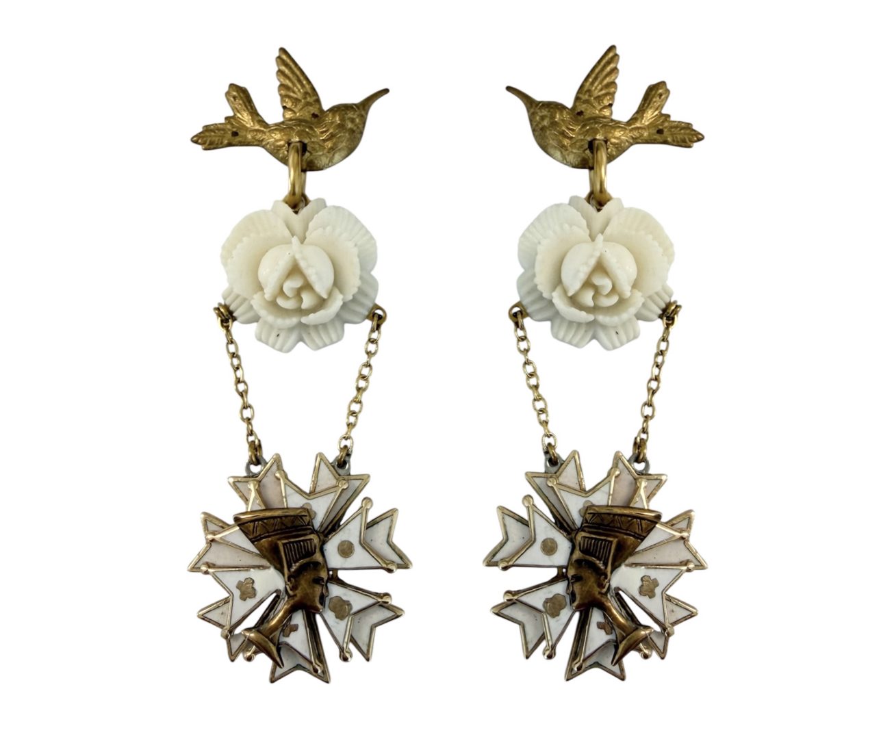 עגילי ורד הקליאופטרה